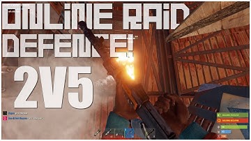 2vs5 Online RAID DEFENCE! #2 | Fastest raid ever? | W/ ImBernE