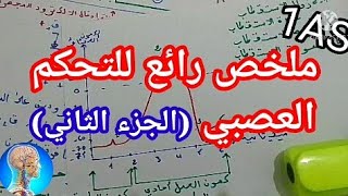 1#ثانوي علمي ملخص شامل لوحدة  التحكم العصبي (الجزء الثاني)#2ثانوي علوم تجريبية