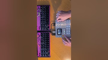 Full jam here ⬆️ #elektron #digitakt #behringer #synth #electronicmusic #techno #synthesizer #dfam