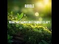Riddles