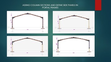 MkaPEB TUTORIALS : CHAPTER  2 MODELING:  Part 8. Define Portal Frame Sections