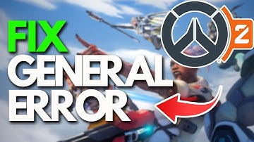 Overwatch 2 General Error (0xE00101C0)/(0xE00101B0)/(0xE0010FF0)/(0xE0120110) On PC FIX✅🎮