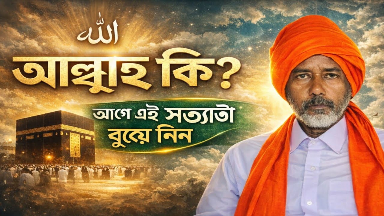 আল্লাহ কী? আগে এই সত্যটা বুঝে নিন | ঈমান ও আত্মার গভীর উপলব্ধি