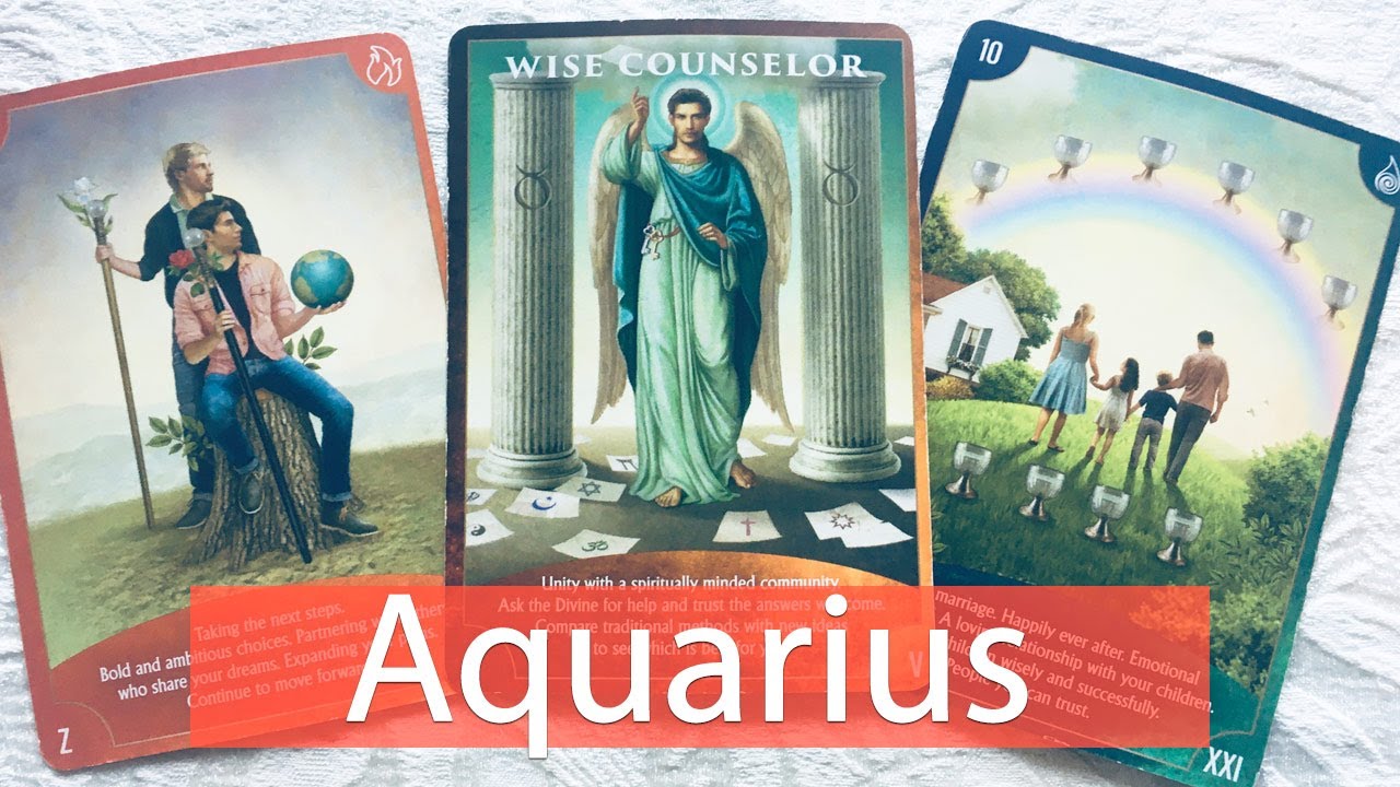 Aquarius the couple who works together, plays together stays together.