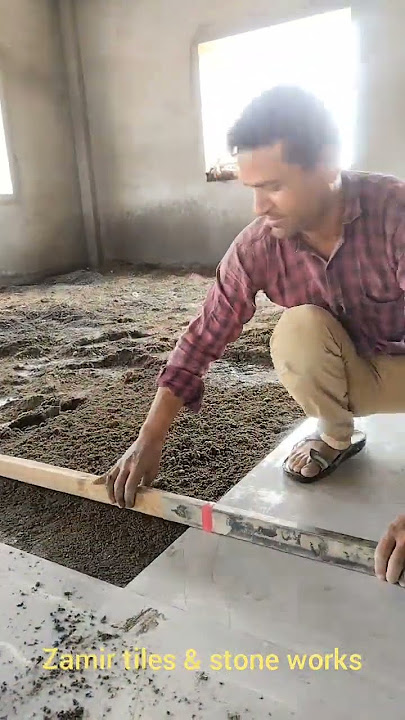 Sand leveling tool for tile fiting #tile #work #sand #leveling .#shots