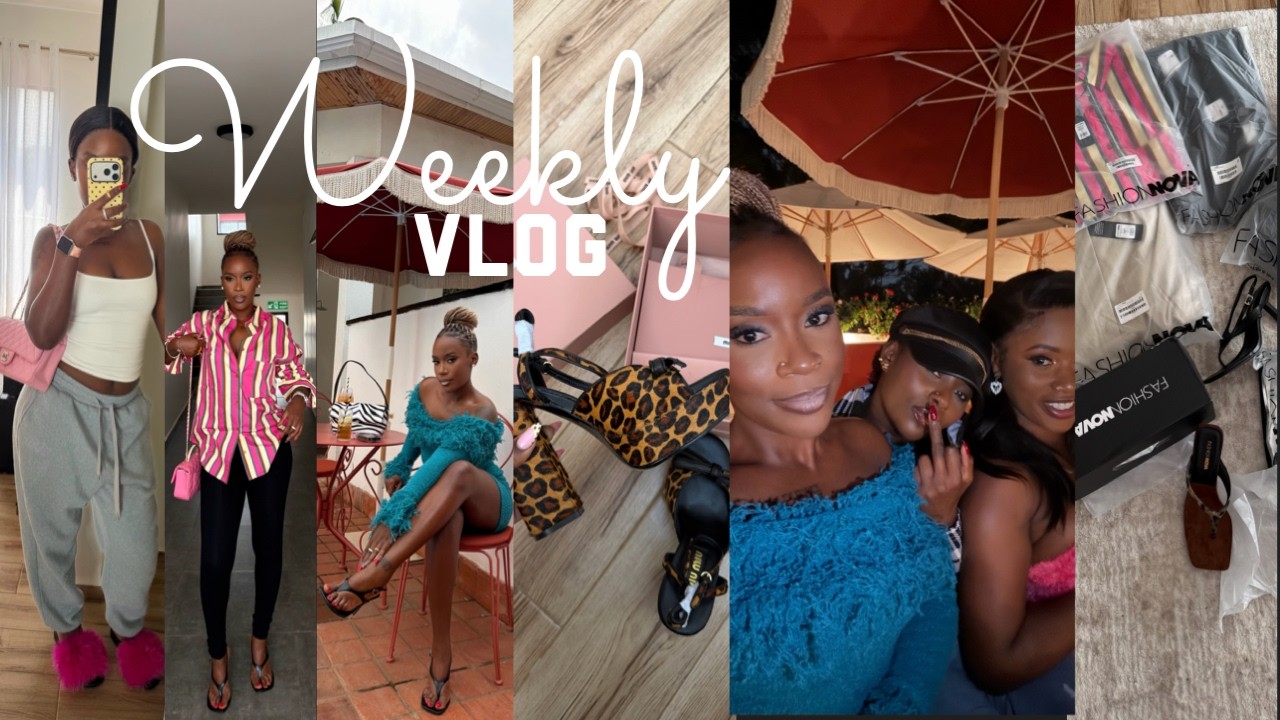 WEEKLY VLOG: birthday celebrations, staycation w my girls, new fashion nova drop, back at the gym💕🍸😍
