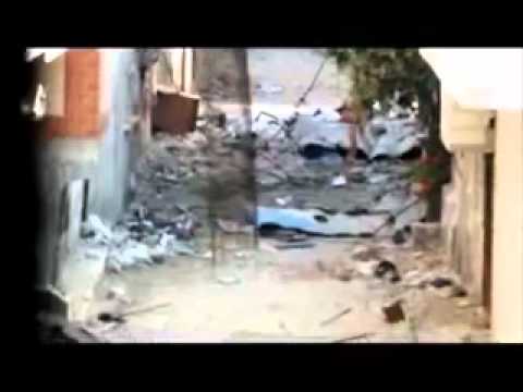 ثورة احرار الشام حمص شارع باب السباع الشبيحة يركضون فيه ويسرقون 16 5 2012