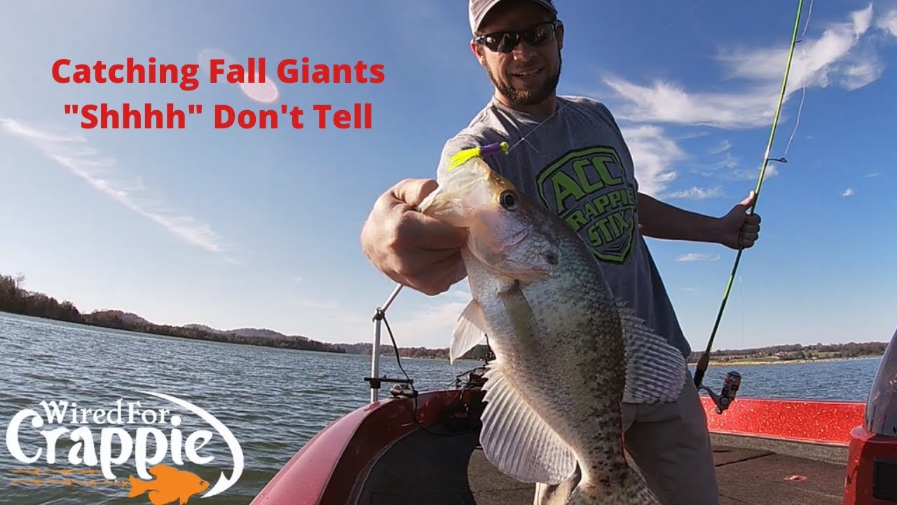 Fall Crappie Fishing Secrets - The Big Girls Show Up!! 