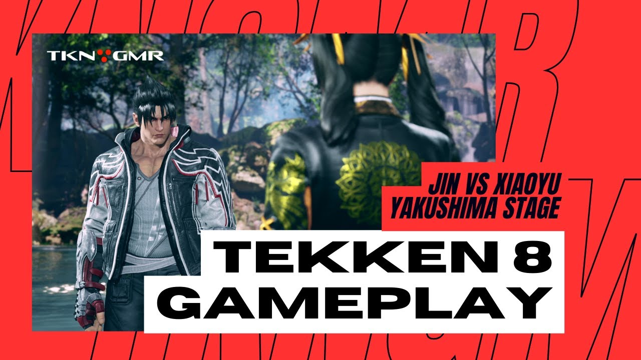 TEKKEN 8 Gameplay – Jin vs Xiaoyu (Yakushima Stage)