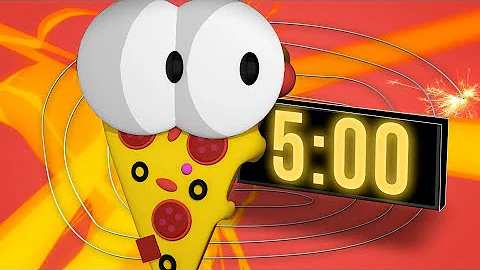 COUNTDOWN to Detonation! 5 Minute Pizza 🍕 fuse bomb 💣 timer