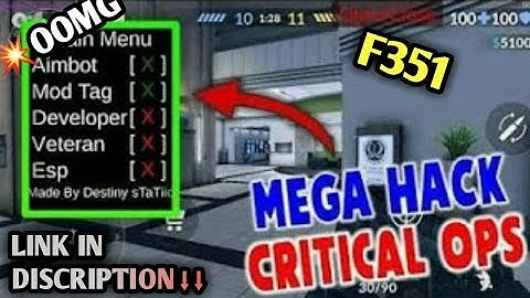 100%WORKING HACK||C OPS MOD MENU MINIMAP, RAIN BULLET, RADAR HACK, ANTI BAN& MANY MORE