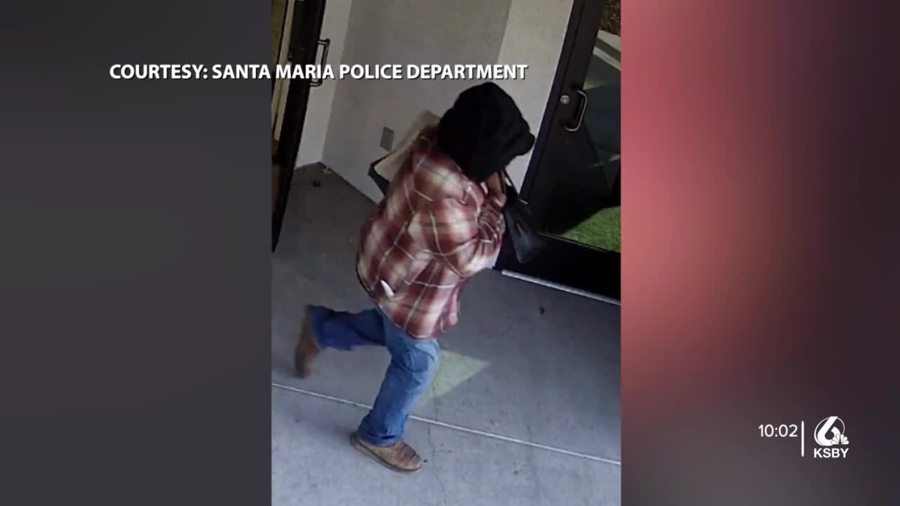 Santa Maria bank robbed at knifepoint, police seek help to identify ...