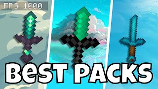 BEST Minecraft texture packs for PVP, Bedwars and FPS BOOST