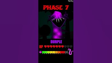 HP, TRANSFORMATION Bar Durple in 1-10 DEFINITIVE Phases #sprunki  #incredibox