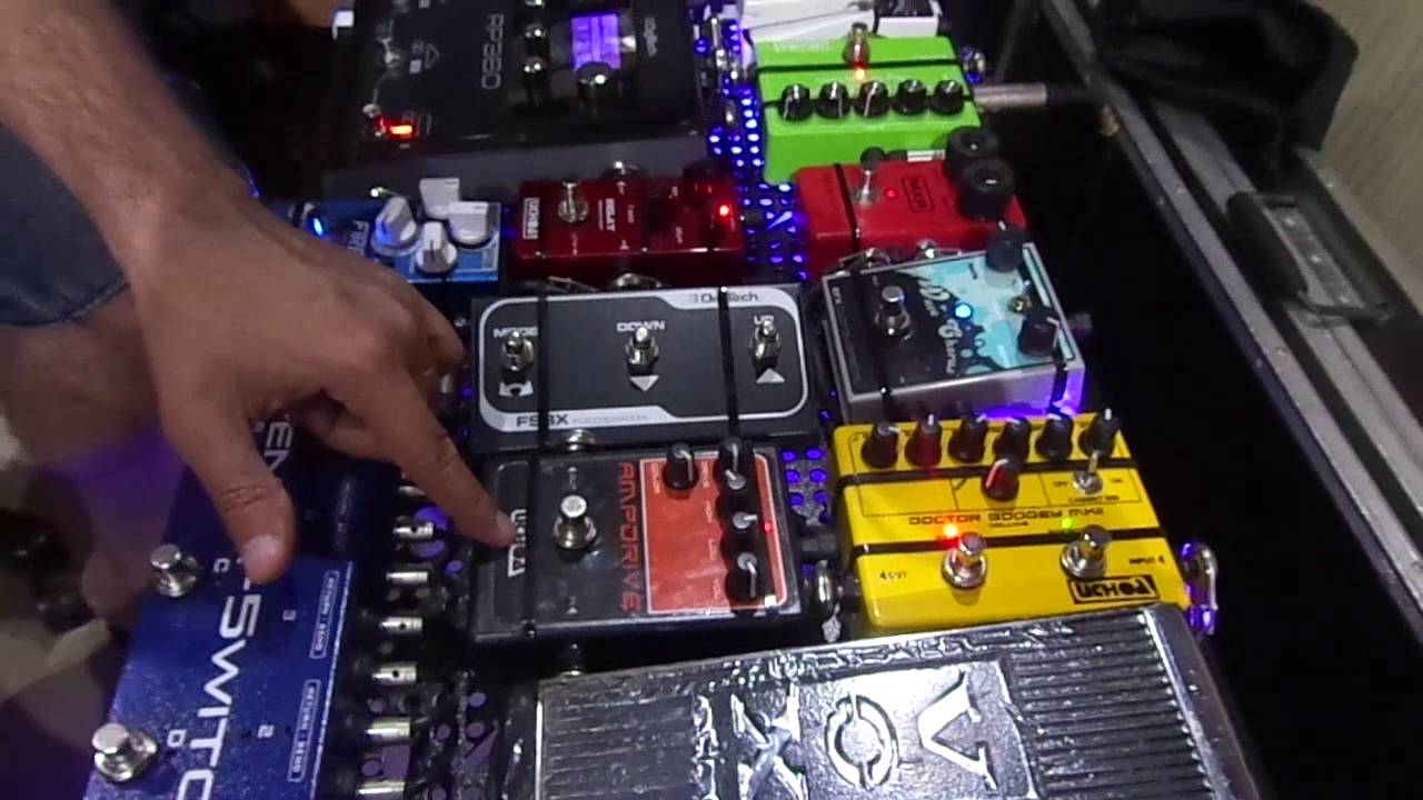 Vall Guittar Pedalboard 2016 HRS,Pedais Uchôa,Power Play YouTube