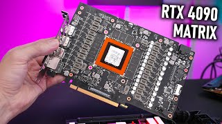 The fastest GPU ever Made! RTX 4090 Matrix