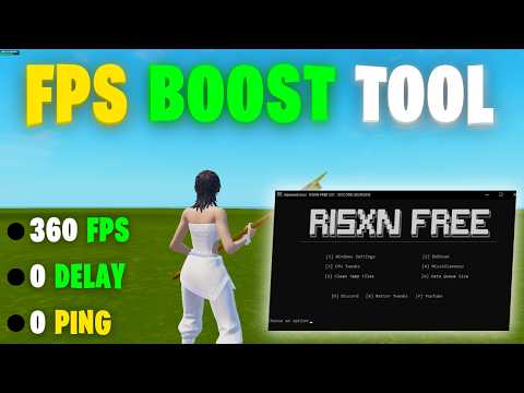 ULTIMATE TWEAKING TUTORIAL🔧 Boost FPS, & Lower Input Delay (FREE UTILITY)