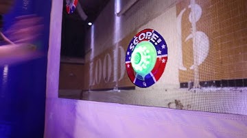 Château gonflable USA avec IPS interactive playsystem/ Jeu intéractif