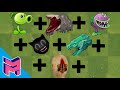 Plants vs Zombies Fusion Hack Animation (Pea + Chomper + SCP-682 + Cartoon Cat + SCP-3000 + SCP-173)