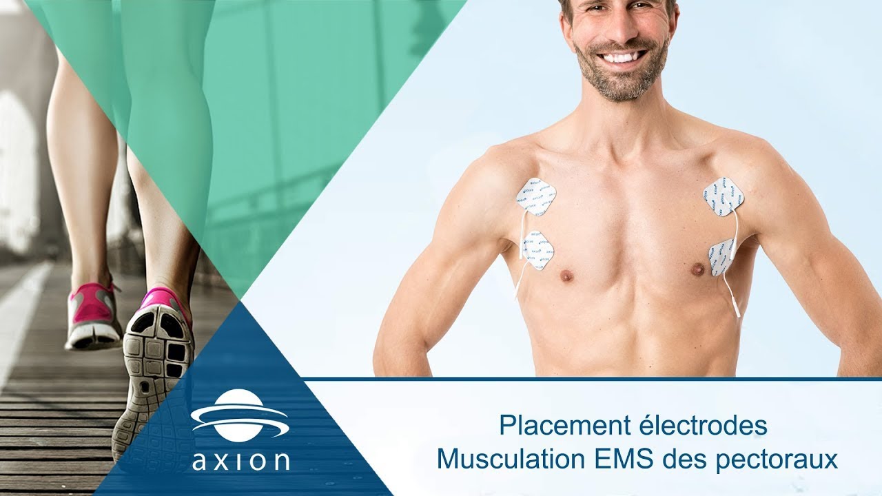 EMS   Entrainement musculaire avec le stimulateur STIM PRO X9+ de Axion
