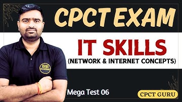 CPCT Computer Special - IT Skills (Internet) | CPCT Computer Knowledge | CPCT Computer Questions