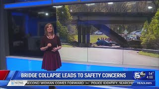 Bridge collapse leads to safety concerns