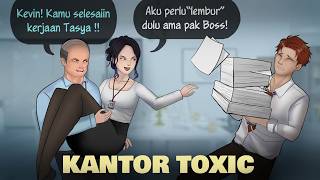 KANTOR TOXIC - si RAJIN Dapat Kerjaan, PENJILAT Dapat Jabatan | Kartun Animasi Drama Kerja