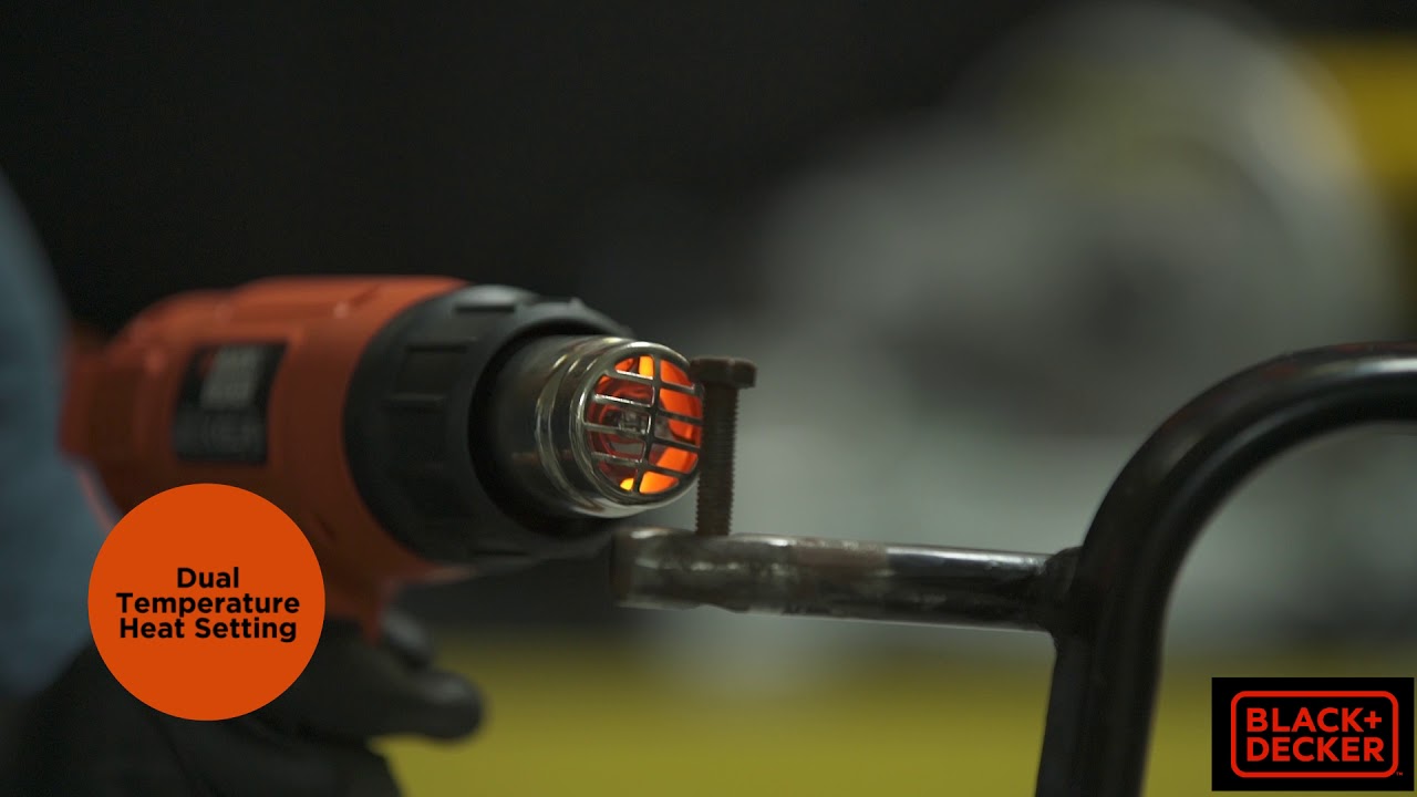 Inside 🌡 Heat Gun: BLACK+DECKER KX1800 🛠🔩💥 