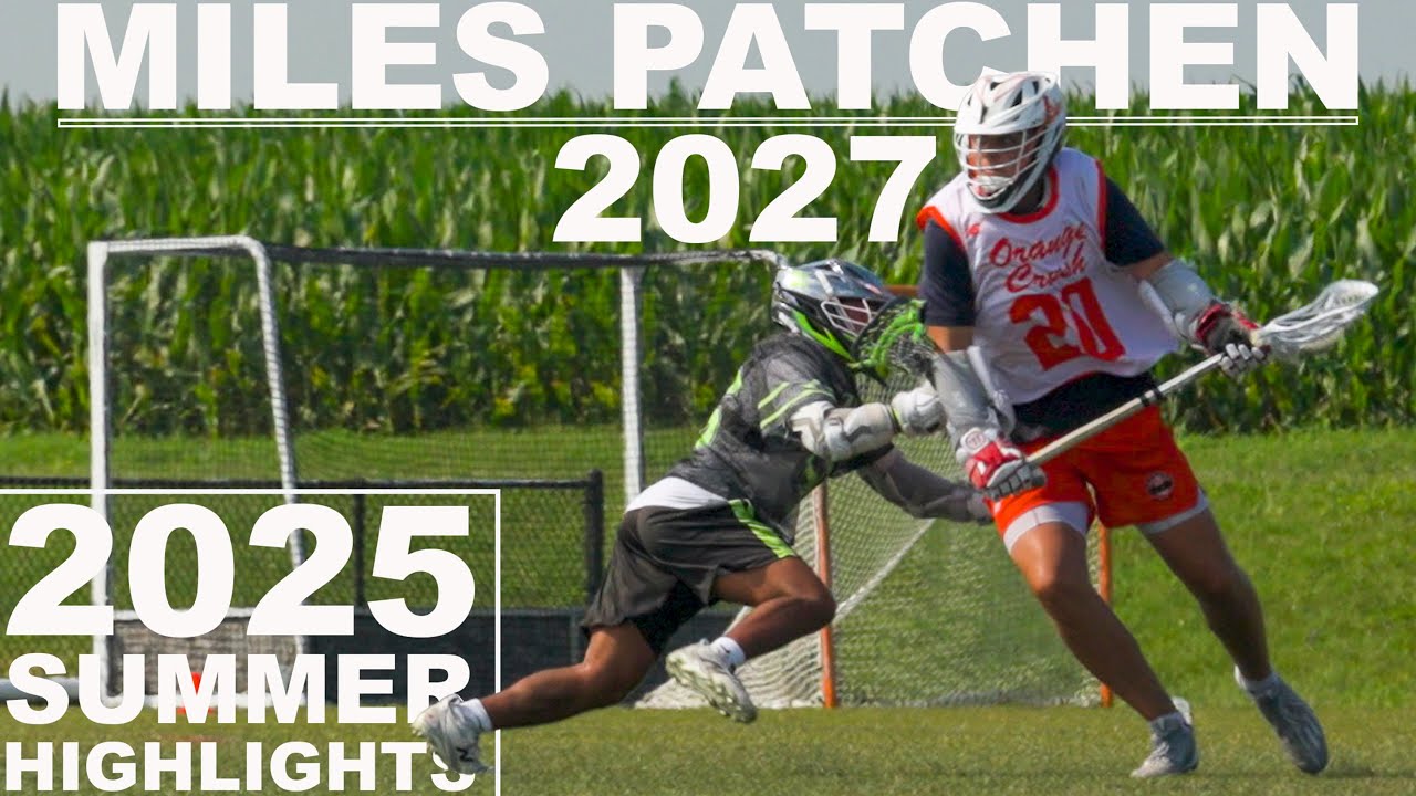Miles Patchen | '27 Midfield | 2025 Summer Lacrosse Highlights