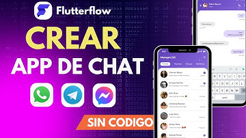 Crear una APP de CHAT Sin Codigo con  @FlutterFlow  No Code en Español Parte 2/3