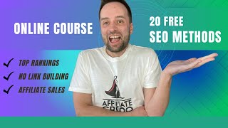 📖Online Course: 20 FREE SEO Methods to Rank #1 on Google in 2023