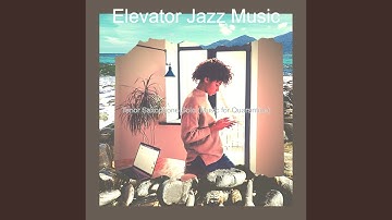 Funky Jazz Sax with Strings - Vibe for Remote Work