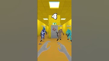 Escape In The Backrooms | Hide in The Backrooms Nextbots #shorts