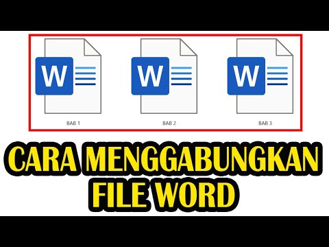 Cara Menggabungkan File
