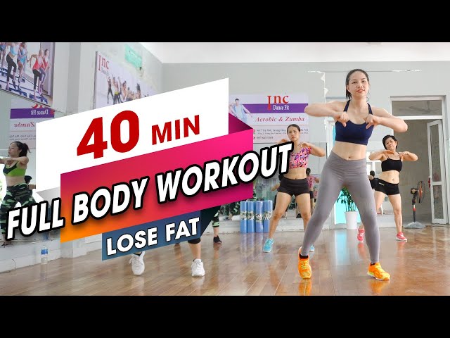 Best Full Body Workout to Lose Fat (40 MIN - 28 Day Challenge) // EMMA Fitness class=