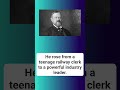 The Visionary Railway Leader Who Warned of Disaster and Boarded Titanic #history #titanic #fyp #fy