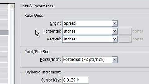 Change Ruler Measurements in InDesign CS3