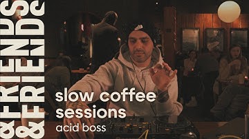 slow coffee sessions  vol.16  |  ACID BOSS  |  hip hop music mix 4K