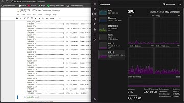 Mencoba LSTM dengan Intel Extension for Tensorflow