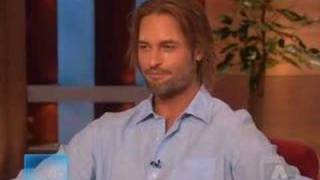 Josh Holloway on Ellen- Part 1