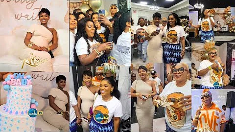 Priscilla Ojo Surprise Baby Shower In Canada With IYABO OJO And Juma Jux.