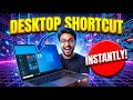 How To Get Desktop Shortcut On Taskbar In Windows 10 | Quick Access Guide