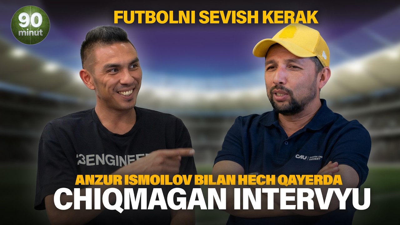 Anzur Ismoilov bilan hech qayerda chiqmagan intervyu | 90MINUT