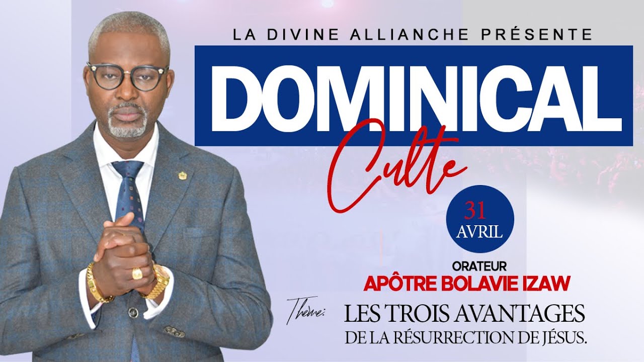 CULTE DE CÉLÉBRATION DE LA PÂQUES // 31 MARS 2024 - YouTube