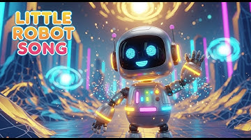 Little Robot Song | Fun Robot Adventure for Kids | 3D Animation & Action Song | Toon Beats Studio