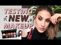 TESTING NEW (& very exciting!) MAKEUP | Jamie Paige
