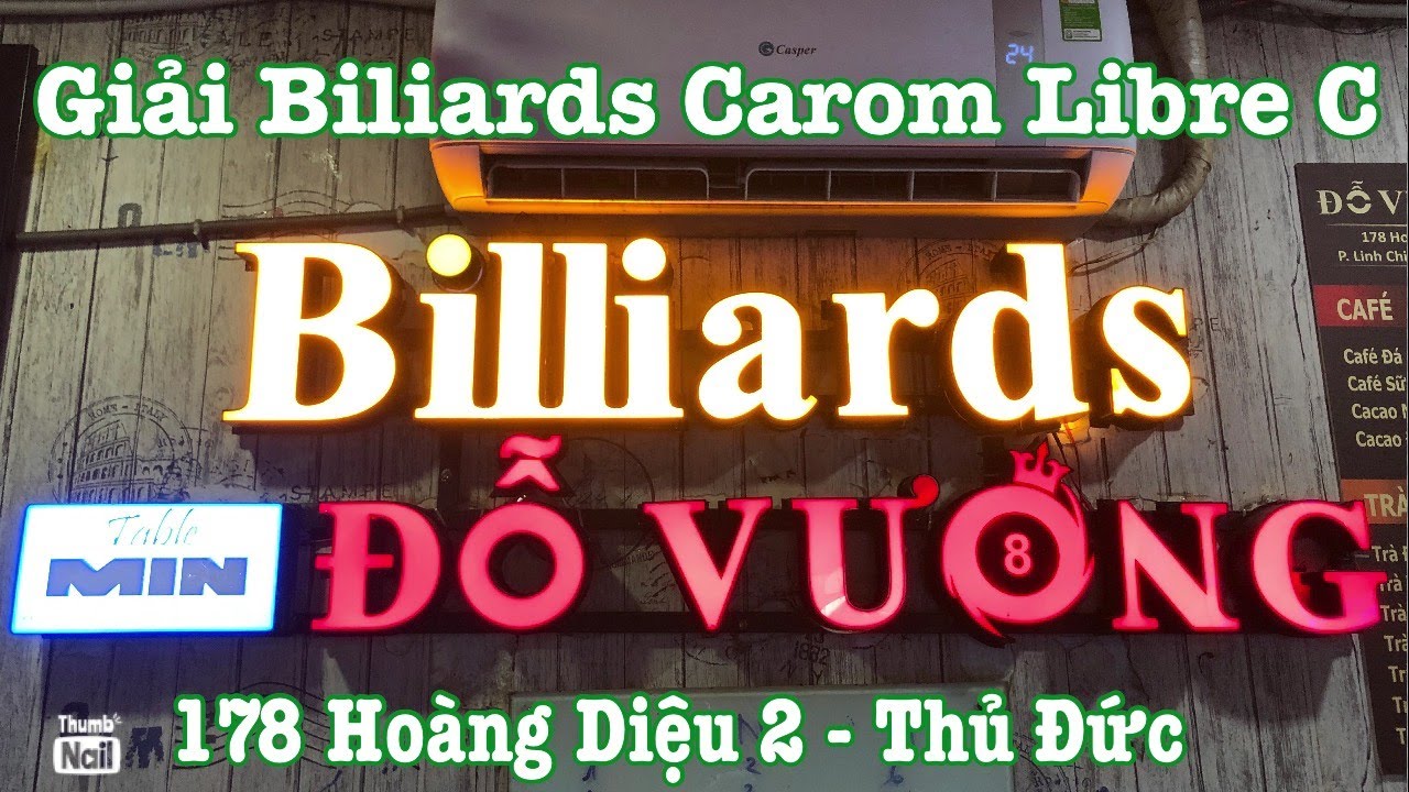 Xuân Nhân Vs Thái Châu - Giải Bida Libre C Mở rộng Clb... - youtube