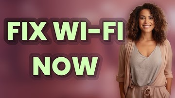How Can You Fix Wi-Fi After a Firmware Update Error?