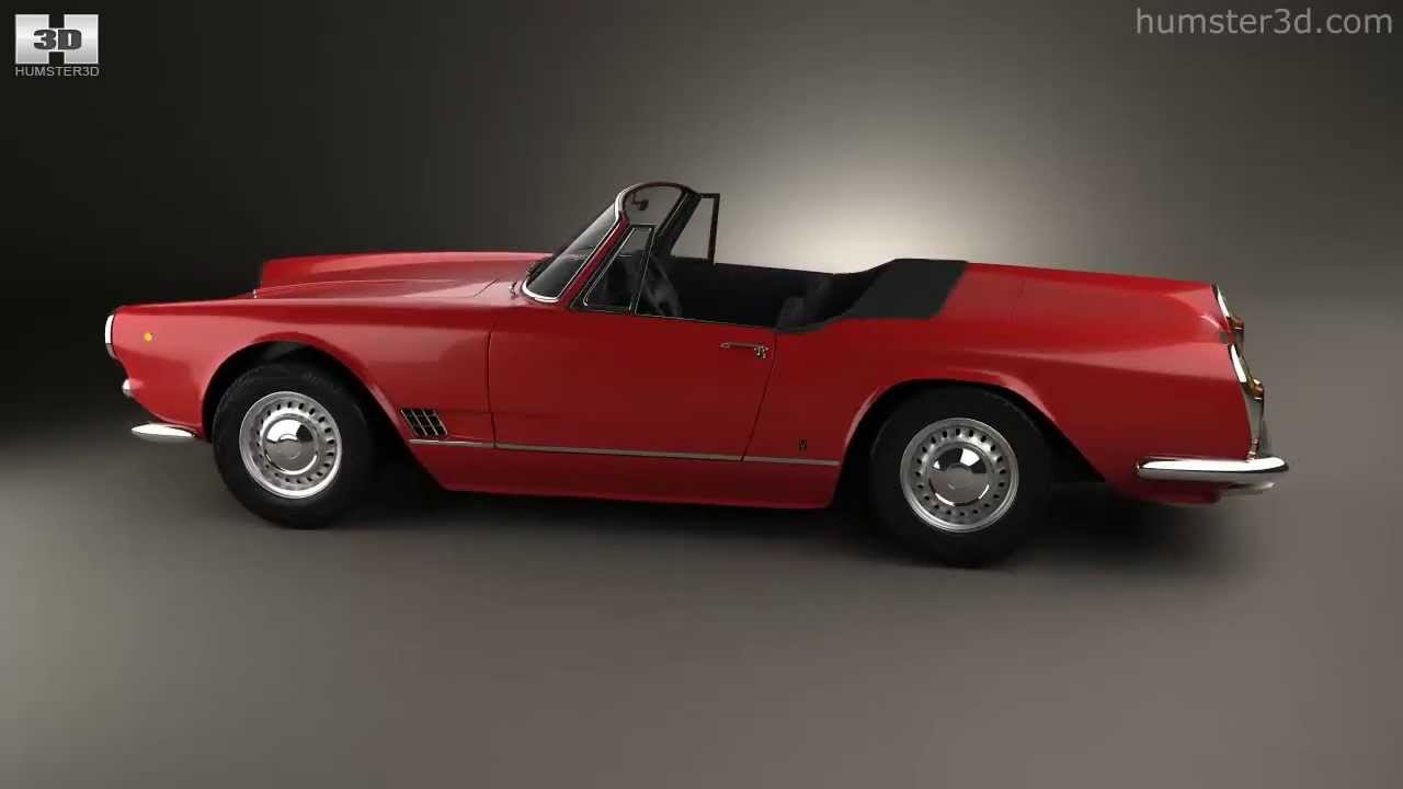 Maserati 3500 Spyder 2024 3D model by 3DModels.org