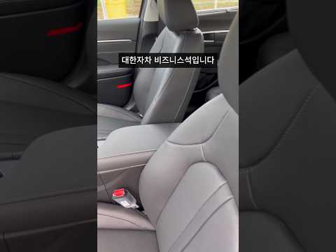 0.3시간 대한자차 비즈니스석에서 나오는 음식들
